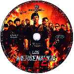 carátula cd de Los Mercenarios 2 - Custom - V07