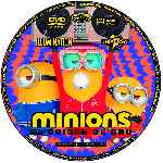 cartula cd de Minions - El Origen De Gru - Custom - V05