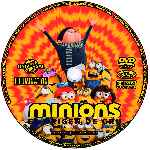 cartula cd de Minions - El Origen De Gru - Custom - V06