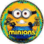 cartula cd de Minions - El Origen De Gru - Custom - V07