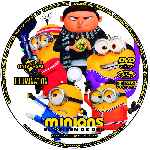 cartula cd de Minions - El Origen De Gru - Custom - V09