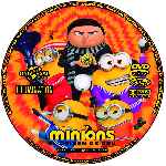 cartula cd de Minions - El Origen De Gru - Custom - V10