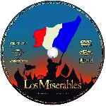 carátula cd de Los Miserables - 2012 - Custom - V13