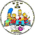 carátula cd de Los Simpson - La Pelicula - Custom - V8