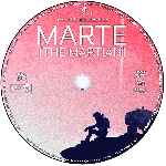 carátula cd de Marte - The Martian - Custom - V2