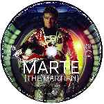 carátula cd de Marte - The Martian - Custom - V4
