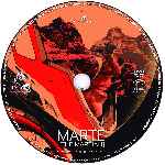 carátula cd de Marte - The Martian - Custom - V6