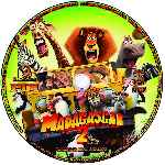 carátula cd de Madagascar 2 - Custom - V7