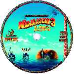 cartula cd de Madagascar 3 - De Marcha Por Europa - Custom - V4