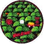 carátula cd de Mars Attacks - Custom - V5