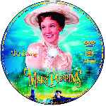 carátula cd de Mary Poppins - Clasicos Disney - Custom - V2