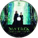 carátula cd de Matrix Resurrections - Custom - V2
