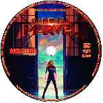 cartula cd de Capitana Marvel - Custom - V08