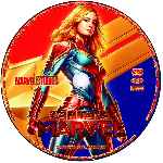 carátula cd de Capitana Marvel - Custom - V11