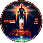 cartula cd de Capitana Marvel - Custom - V12