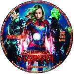 cartula cd de Capitana Marvel - Custom - V13