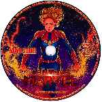 cartula cd de Capitana Marvel - Custom - V14