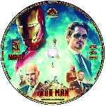 carátula cd de Iron Man - 2008 - Custom - V19