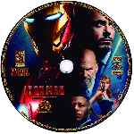carátula cd de Iron Man - 2008 - Custom - V22