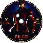 carátula cd de Iron Man - 2008 - Custom - V24