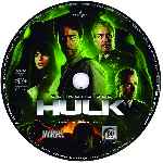 carátula cd de El Increible Hulk - 2008 - Custom - V10