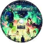 carátula cd de Los Vengadores -2012 - Custom - V20