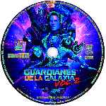 cartula cd de Guardianes De La Galaxia Vol. 2 - Custom - V20