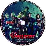 carátula cd de Vengadores - La Era De Ultron - Custom - V01