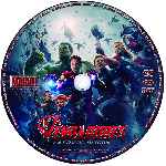 carátula cd de Vengadores - La Era De Ultron - Custom - V06