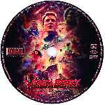 carátula cd de Vengadores - La Era De Ultron - Custom - V08