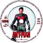 carátula cd de Ant-man - Custom - V07