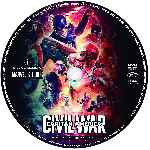 carátula cd de Capitan America - Civil War - Custom - V08