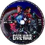 carátula cd de Capitan America - Civil War - Custom - V10
