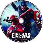 carátula cd de Capitan America - Civil War - Custom - V11