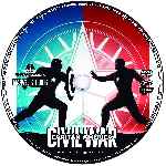 carátula cd de Capitan America - Civil War - Custom - V12