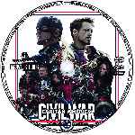 carátula cd de Capitan America - Civil War - Custom - V13