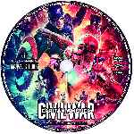 carátula cd de Capitan America - Civil War - Custom - V14