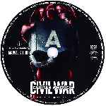 carátula cd de Capitan America - Civil War - Custom - V16