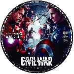 carátula cd de Capitan America - Civil War - Custom - V17