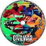 cartula cd de Capitan America - Civil War - Custom - V18