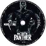 carátula cd de Black Panther - 2018 - Custom - V10