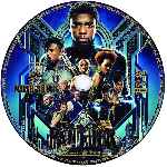 carátula cd de Black Panther - 2018 - Custom - V12
