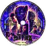 carátula cd de Black Panther - 2018 - Custom - V13