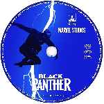 carátula cd de Black Panther - 2018 - Custom - V14