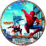 carátula cd de Spider-man - Homecoming - Custom - V13