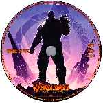 carátula cd de Vengadores - Infinity War - Custom - V07