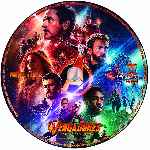 cartula cd de Vengadores - Infinity War - Custom - V09