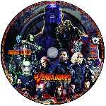 carátula cd de Vengadores - Infinity War - Custom - V13