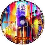 carátula cd de Vengadores - Infinity War - Custom - V14