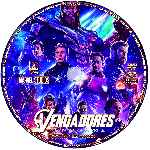 carátula cd de Vengadores - Endgame - Custom - V04